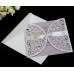 Square Invitation Card Laser Cut Paper Celebration Invitation Wedding Invites Reception Cards